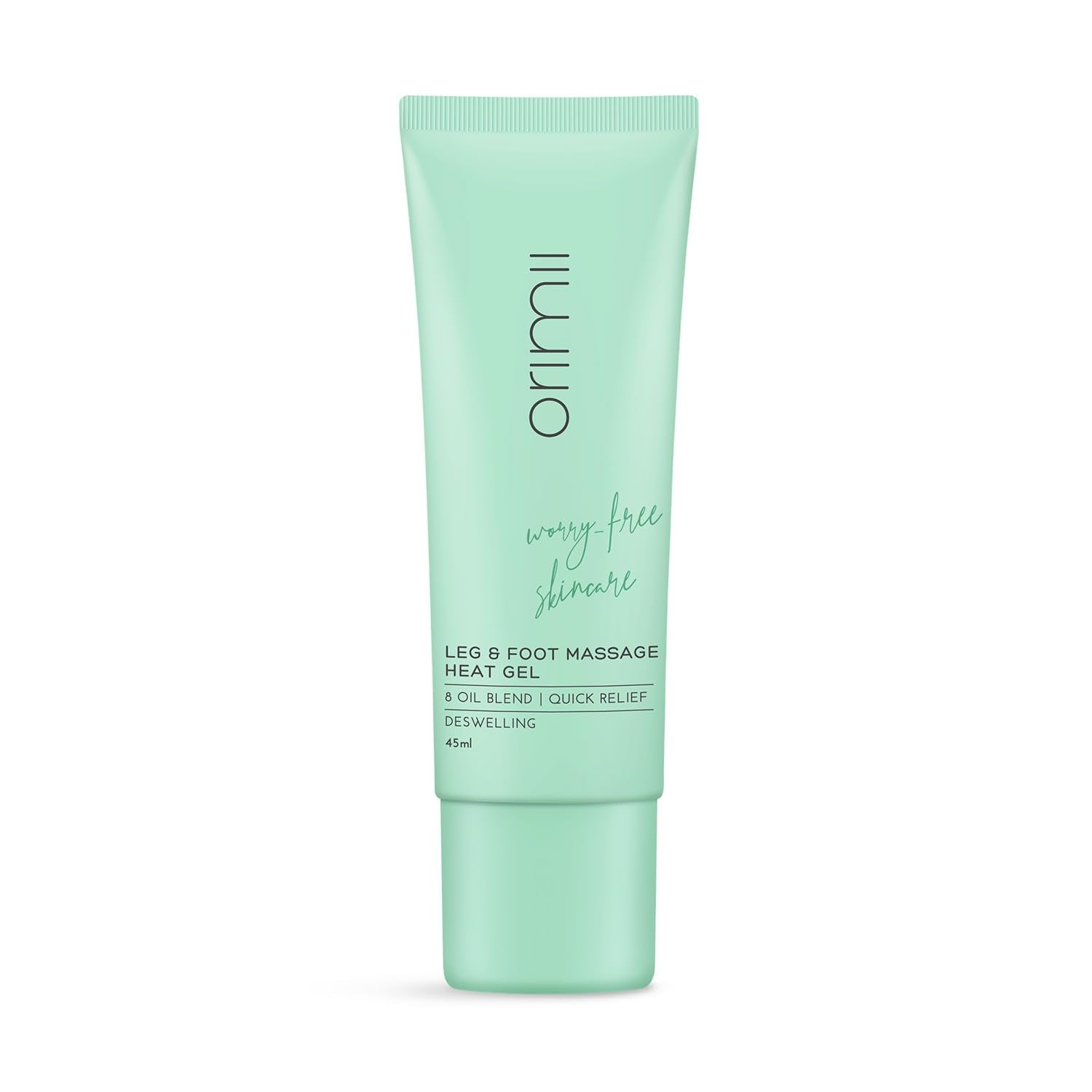 Orimii Leg & Foot Massage Heat Gel for Pain Relief (45ml) with Natural Oils - Pregnancy Safe - OR000017045
