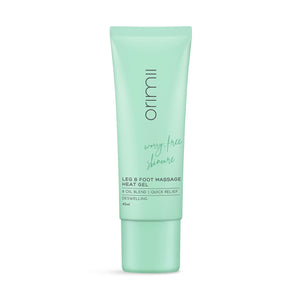 Orimii Leg & Foot Massage Heat Gel for Pain Relief (45ml) with Natural Oils - Pregnancy Safe - OR000017045