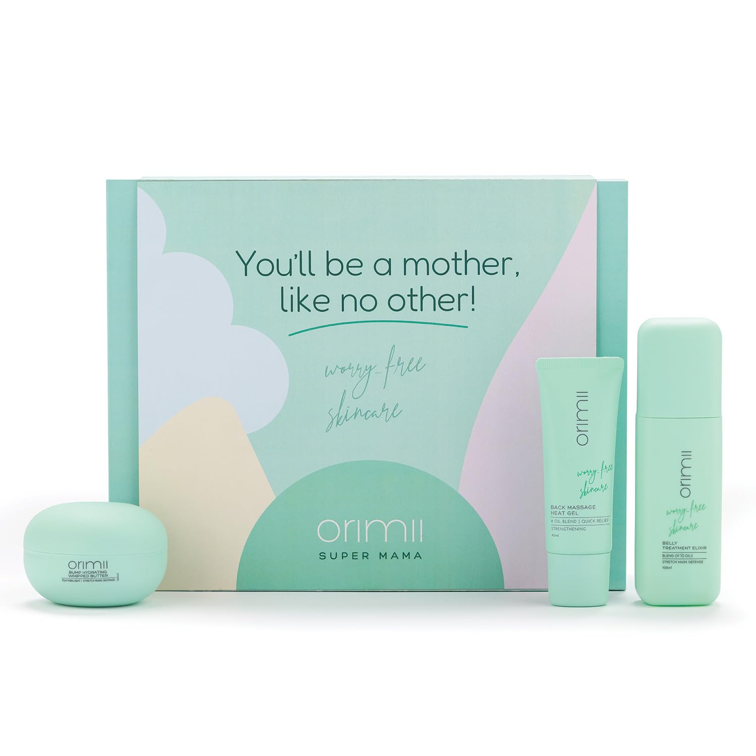 Orimii Mother Like No Other Pregnancy Safe Skincare Gift Box - Mothers Day Special Gift Set - ORIMIICOMBO0001