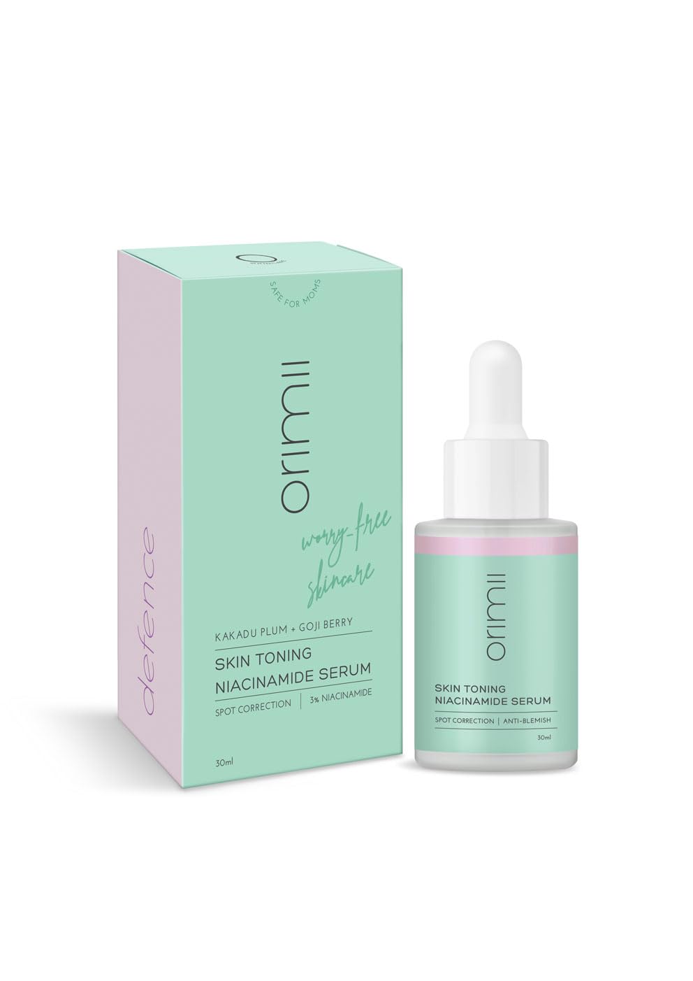Orimii Niacinamide Face Serum (30ml) with Kakadu Plum For Pigmentation & Dark Spots - Pregnancy Safe - OR000014030