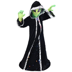 Outerspace Alien costume,Kids Halloween Costume Fancy Dress Up - 7 - 8 Years Halloween