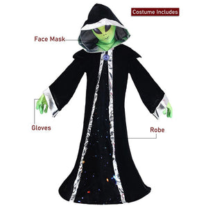 Outerspace Alien costume,Kids Halloween Costume Fancy Dress Up - 7 - 8 Years Halloween