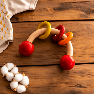 Kidocoo Rattle Set (Curved Ring - Rattle - Shaker) - The Mom Store
