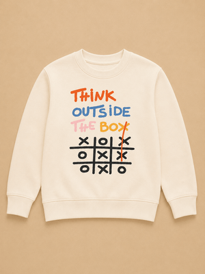 Outside the Box Kids Sweatshirt - 6-7 Years Kids Winter Sweatshirts
