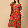 Owl You Need Maternity and Nursing Kaftan Nighty - NW - SK - OWYND - S