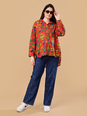Owl You Need Maternity and Nursing Oversized Shirt - S Maternity and Nursing Tops
