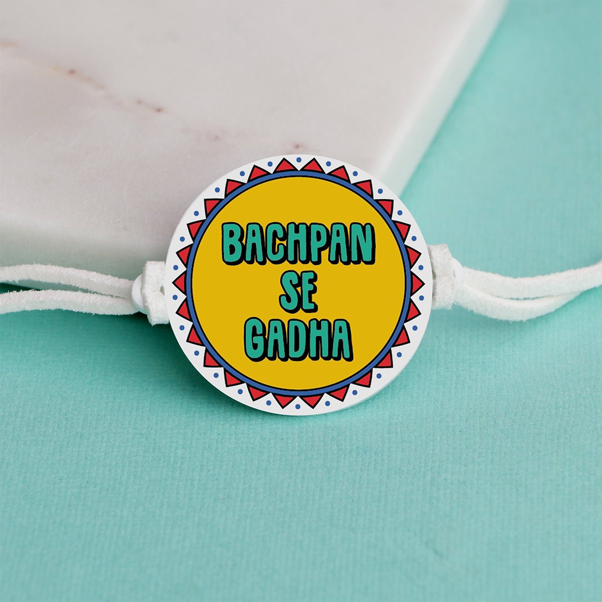 Oye Happy Bachpan Se Gadha Rakhi with Mug – Funny Rakhi Gift for Brother / Bhai - OHBSGC