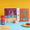 Oye Happy Best Bhai Rakhi Hamper – Evil Eye Rakhi, Wealth Keychain, Glitter Bomb & Butterfly Card | Fun Rakhi Gift for Brother, Bhai - OHBBRH