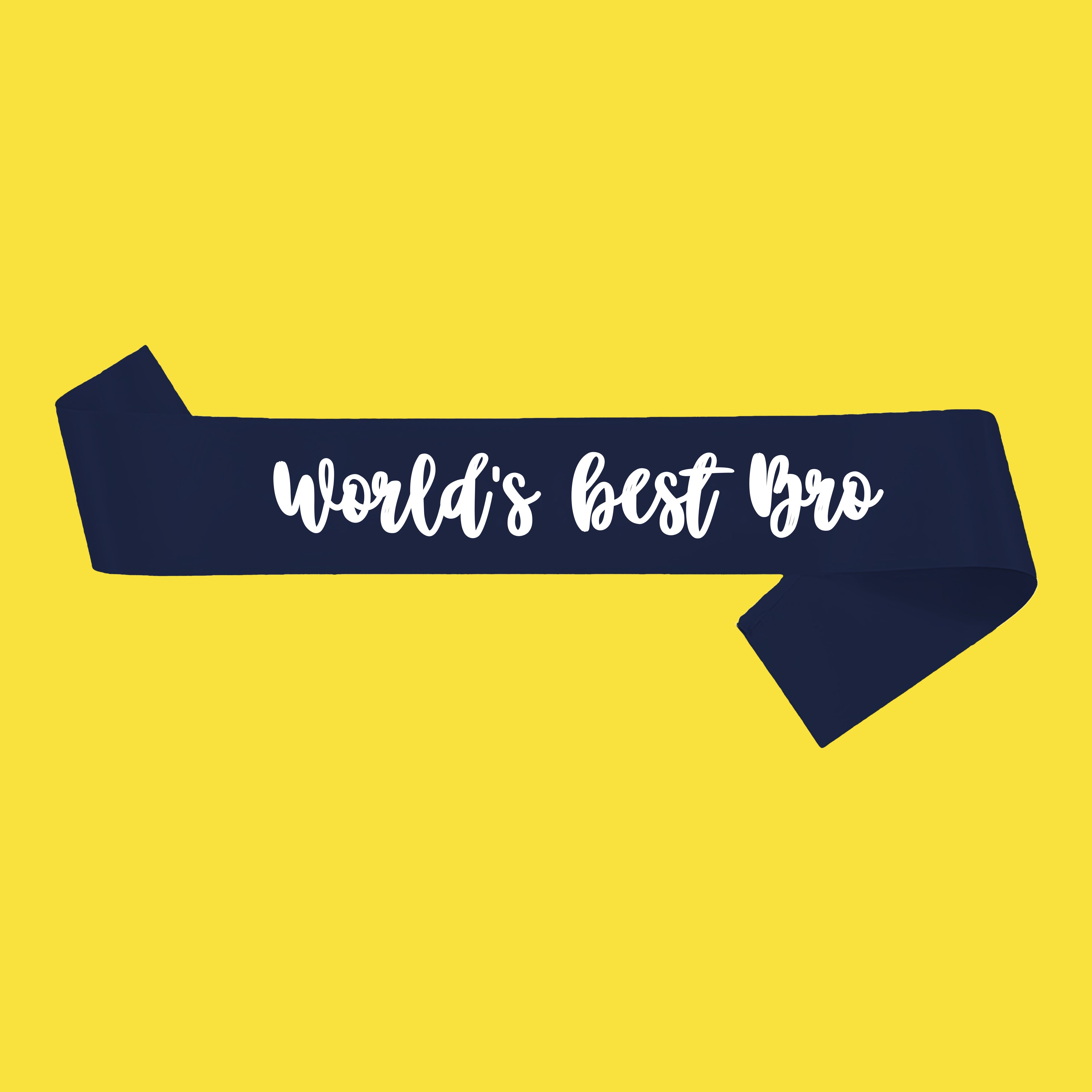 Oye Happy Best Bro Sash with Trophy – Rakhi Gift Combo for Brother / Bhai - OHBBST