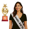 Oye Happy Best Sis Sash with Trophy – Raksha Bandhan Gift Combo for Sister / Behan - OHBSST