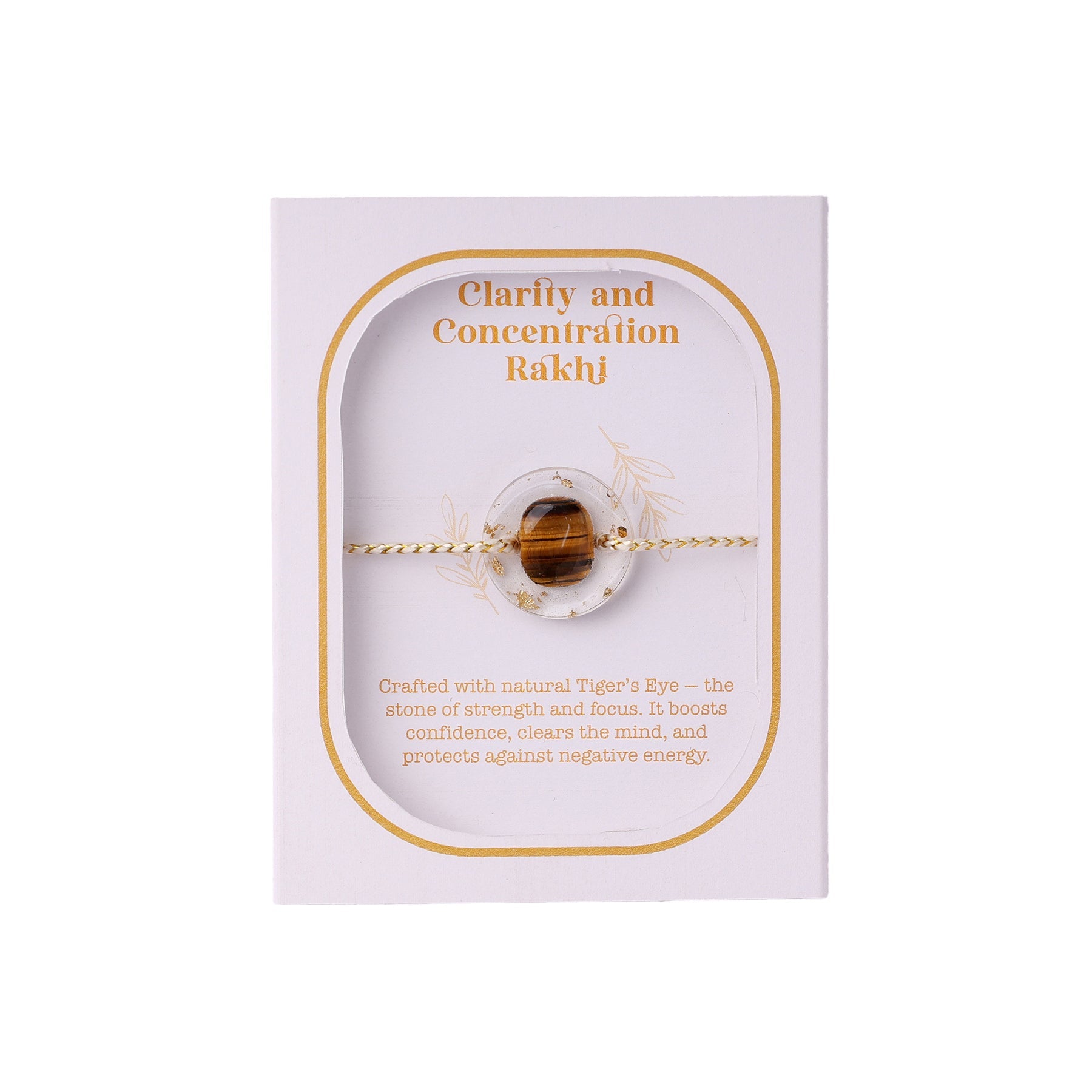 Oye Happy Concentration Gemstone Rakhi | Raksha Bandhan Gift for Bhaiya / Brother - OHCGR