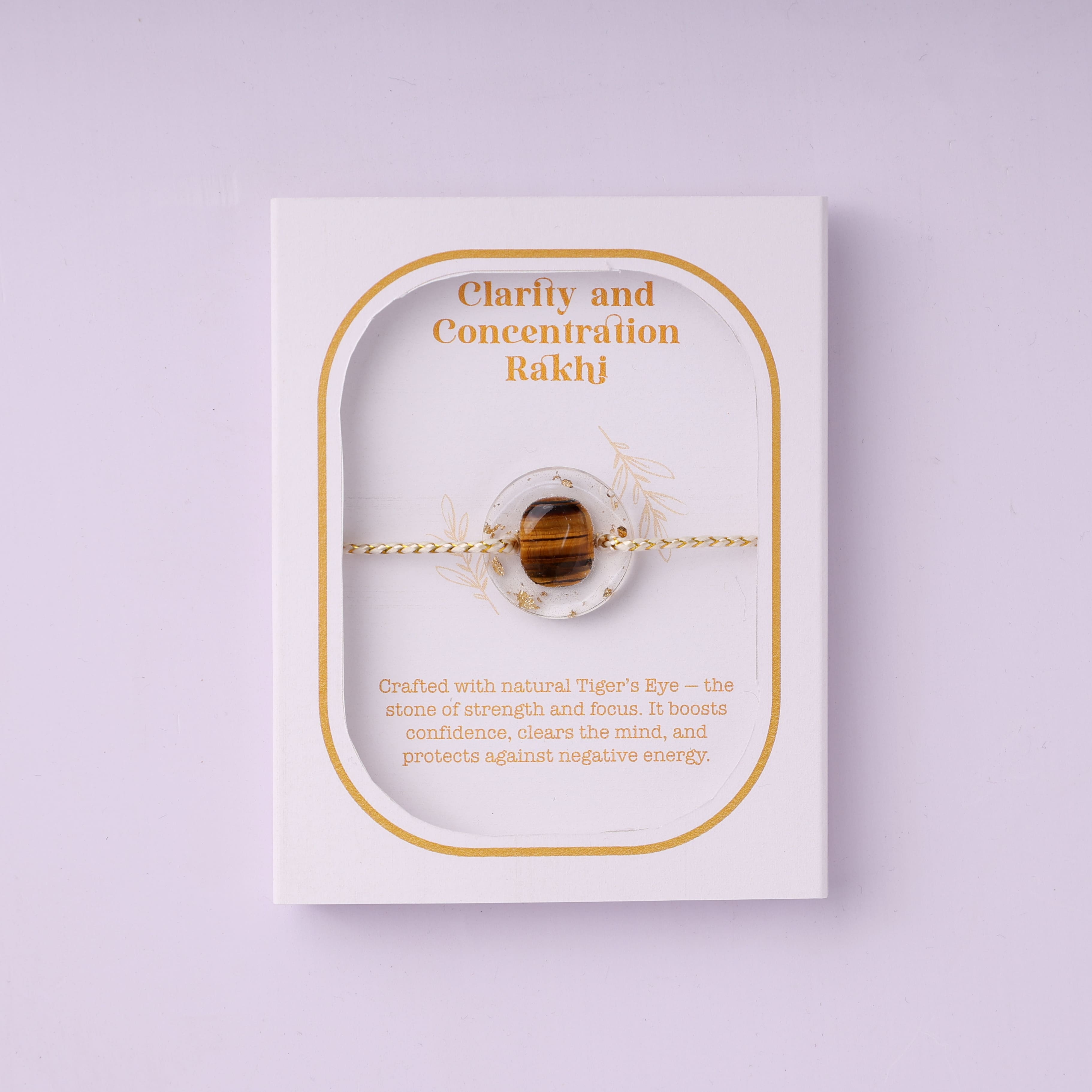 Oye Happy Concentration Gemstone Rakhi | Raksha Bandhan Gift for Bhaiya / Brother - OHCGR