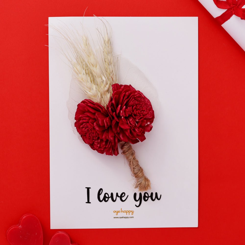 Oye Happy Flower Bouquet Card & World's No. 1 Mom Trophy – Mother’s Day Edition - OHFCWT