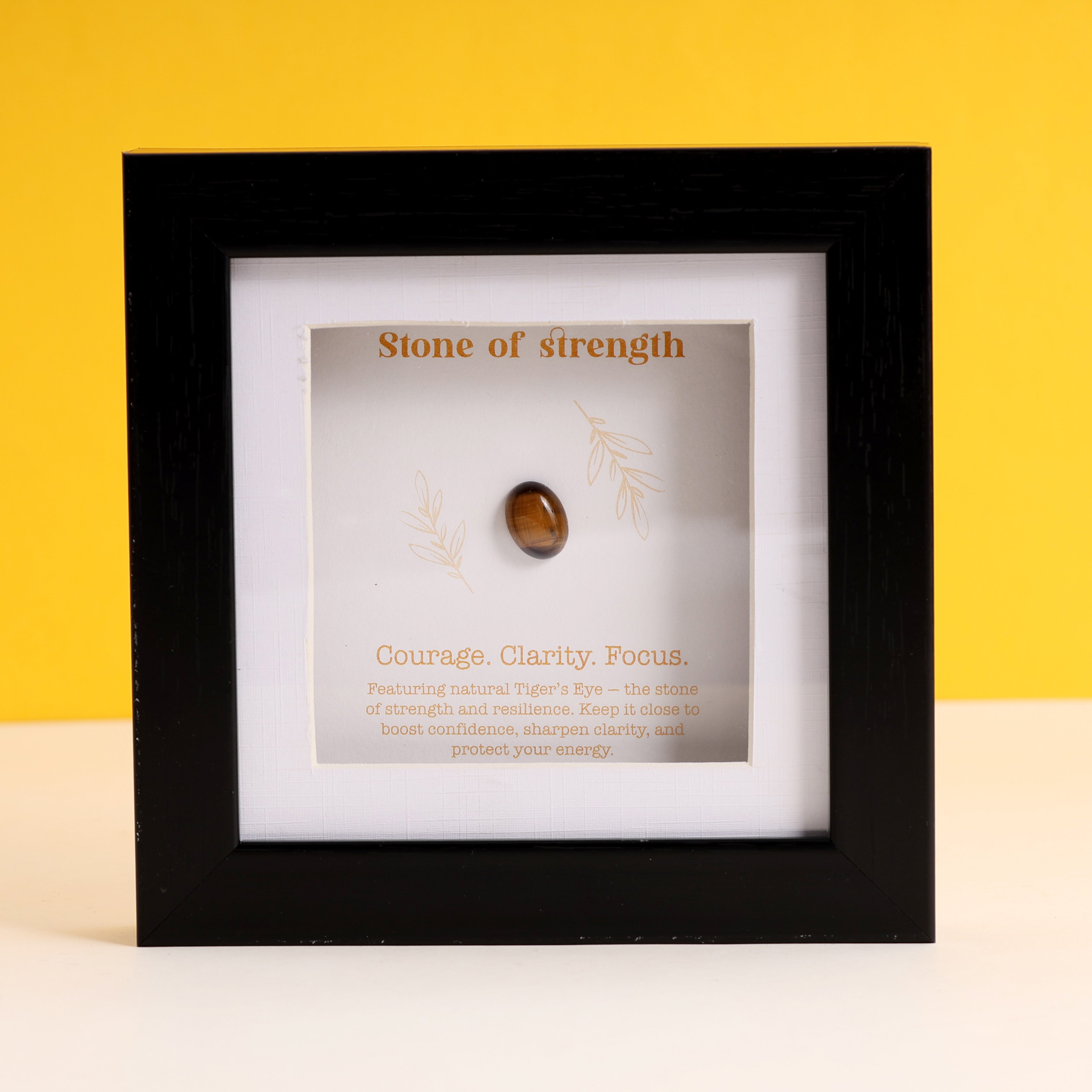 Oye Happy Focus & Success Rakhi Combo – Gemstone Rakhi with Motivation Frame | Rakhi Gift for Brother, Bhaiya - OHFSRC