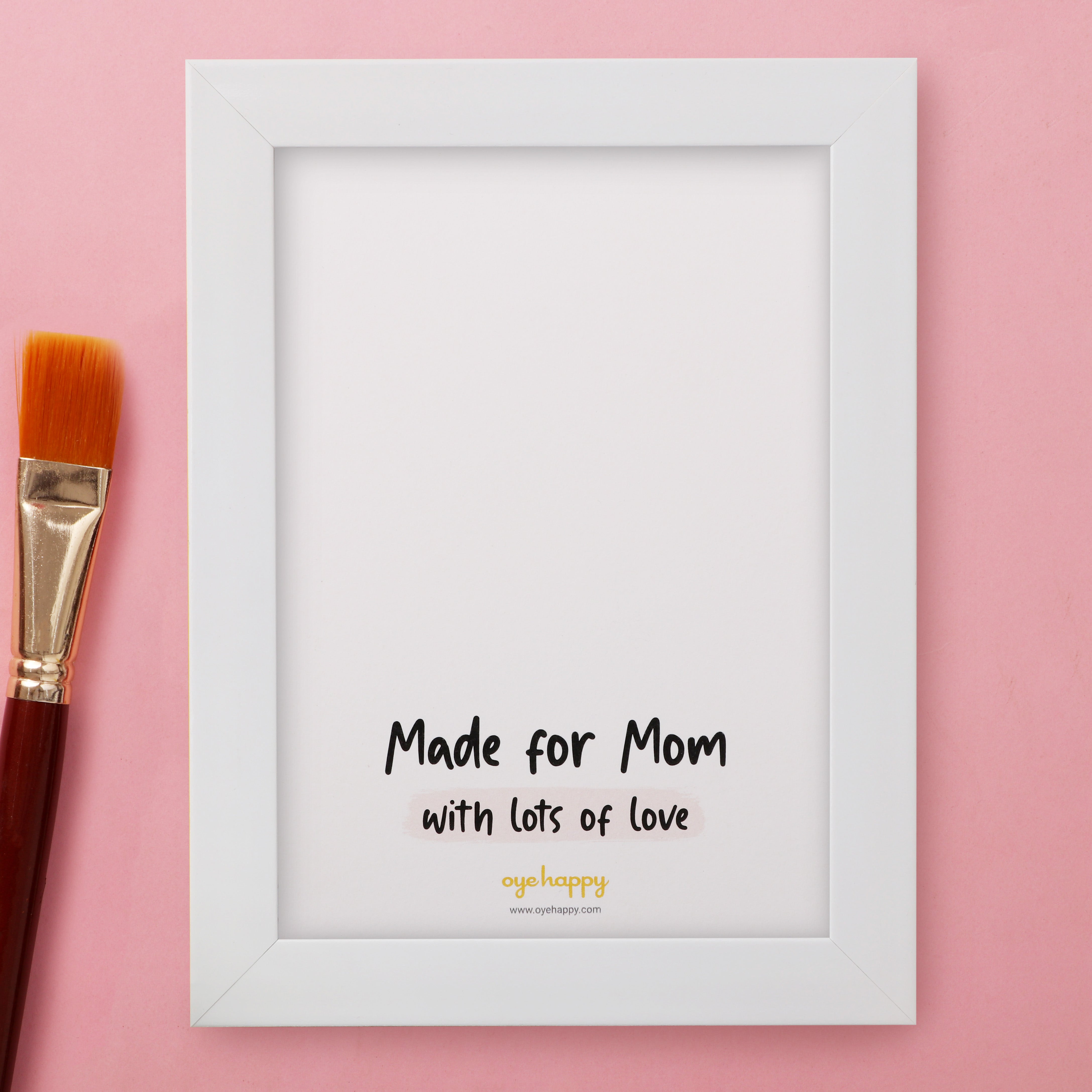 Oye Happy Footprints & Handprints Frame – Gift for New Moms - OHHFF