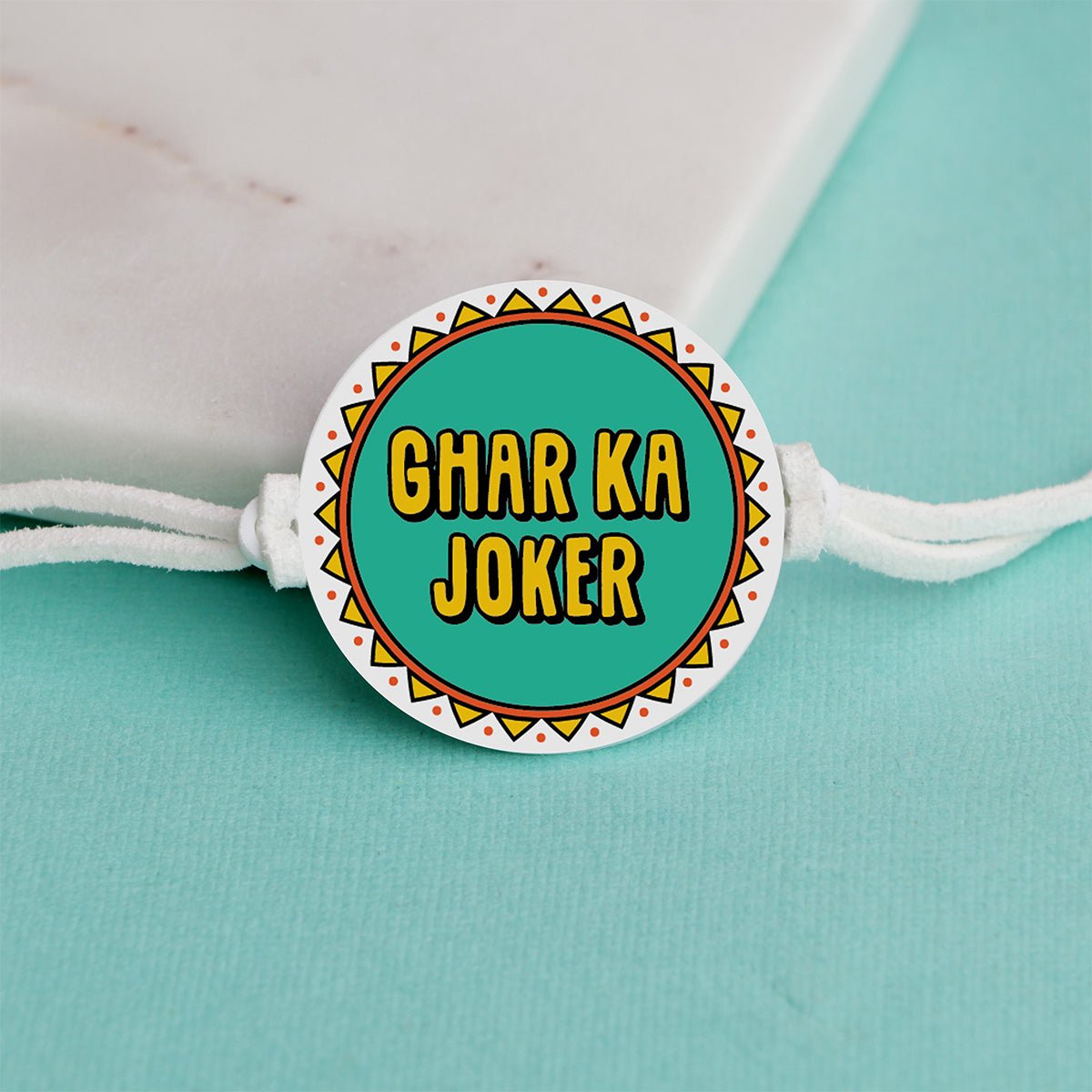 Oye Happy Ghar ka Joker Rakhi with Best Brother Mug – Fun Rakhi Gift Combo for Bhai / Brother - OHGKGC