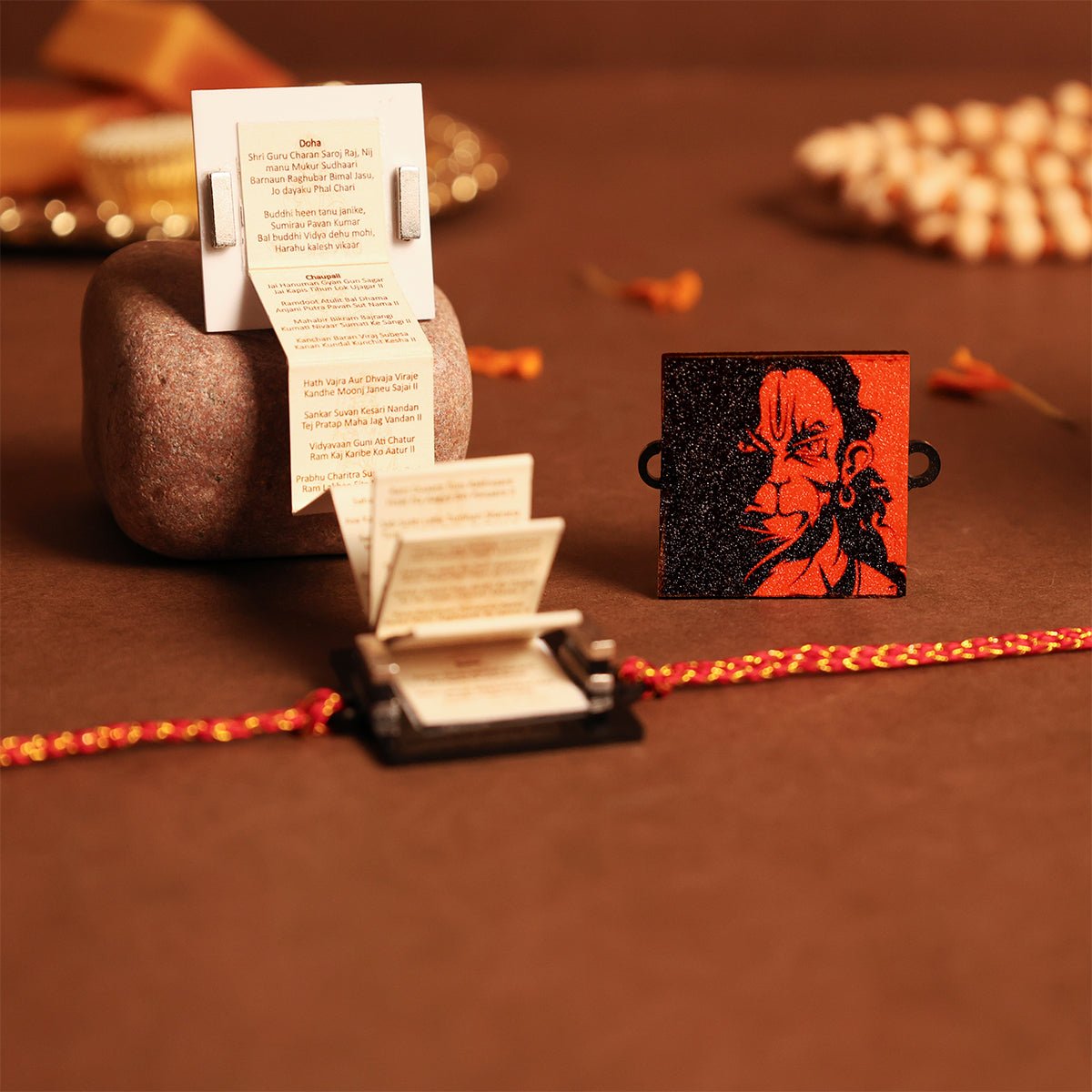 Oye Happy Hanuman Chalisa Rakhi – Spiritual Rakhi | Rakhi Gift for Brother - OHHCR
