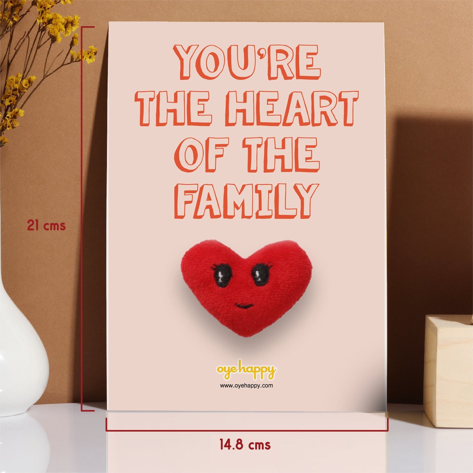 Oye Happy Pocket Hug Card & World's No. 1 Mom Trophy – Mother’s Day Edition - OHPHWBT