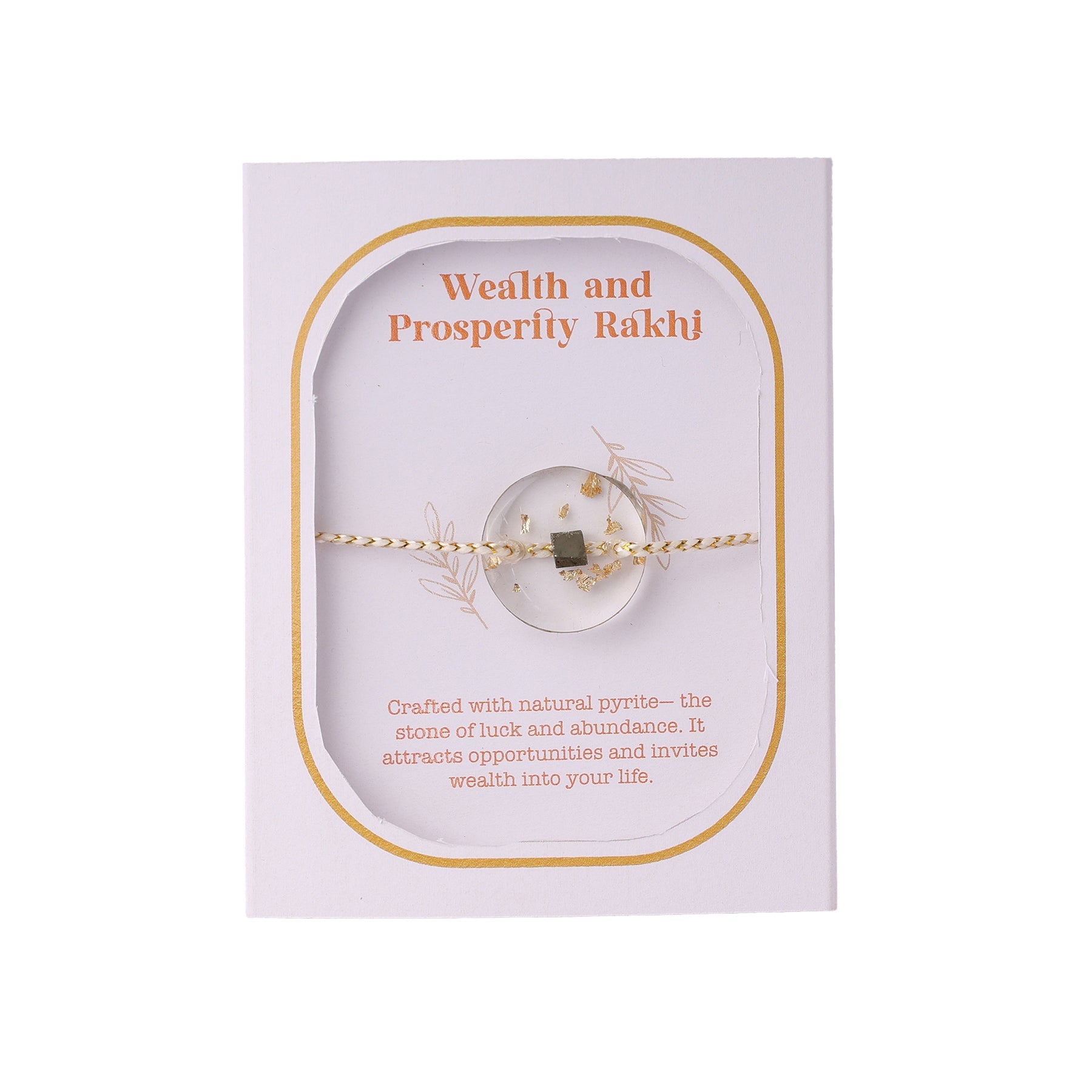 Oye Happy Wealth Gemstone Rakhi – Prosperity Rakhi for Brother | Rakhi Gift for Bhai - OHWGR