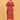 Painted Breeze Maternity and Nursing Kaftan Nighty full-length back view showing loose, breathable silhouette and gathered waist detail.