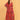 Painted Breeze Maternity and Nursing Kaftan Nighty three-quarter front pose with model gently holding baby bump, highlighting adjustable empire waist tie.