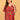Painted Breeze Maternity and Nursing Kaftan Nighty three-quarter pose with model emphasizing wide sleeves and airy fit.