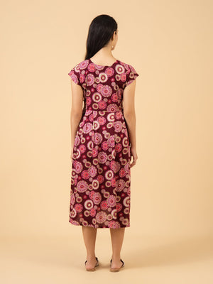 Painter’s Canvas Maternity and Nursing Dress - S Maternity Casual Dress