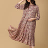 Paisley Allure Maternity and Nursing Dress - DRS - SK - PSALR - S