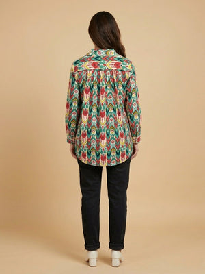 Palette Set Maternity and Nursing Oversized Shirt - S Maternity and Nursing Tops