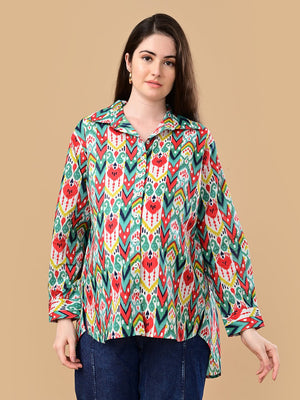 Palette Set Maternity and Nursing Oversized Shirt - S Maternity and Nursing Tops
