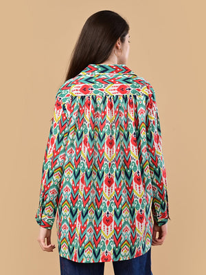Palette Set Maternity and Nursing Oversized Shirt - S Maternity and Nursing Tops