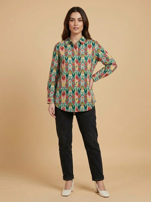 Palette Set Maternity and Nursing Oversized Shirt - S Maternity and Nursing Tops