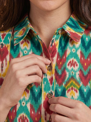 Palette Set Maternity and Nursing Oversized Shirt - S Maternity and Nursing Tops