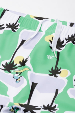 Palm Paradise Boys Swim Shorts - KSW-SG-PALP-6-12