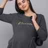 Paloma Grey Maternity Sweater Dress with Nursing - DRS-PLMGRY-S