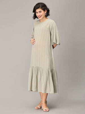Paparazzi Maternity Oversized Tunic Dress - DRS-SK-PTGN-S