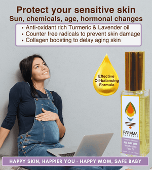 Parama Naturals Lavender-Turmeric All Day Lite Moisturizing Face Oil - 410140