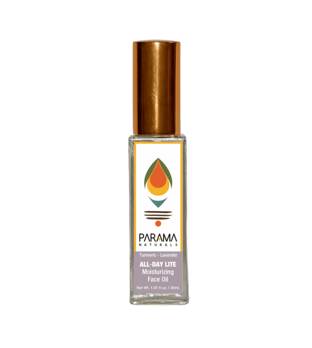 Parama Naturals Lavender-Turmeric All Day Lite Moisturizing Face Oil - 410140