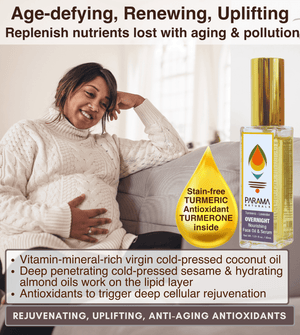 Parama Naturals Lavender-Turmeric Overnight Face Oil - 410240