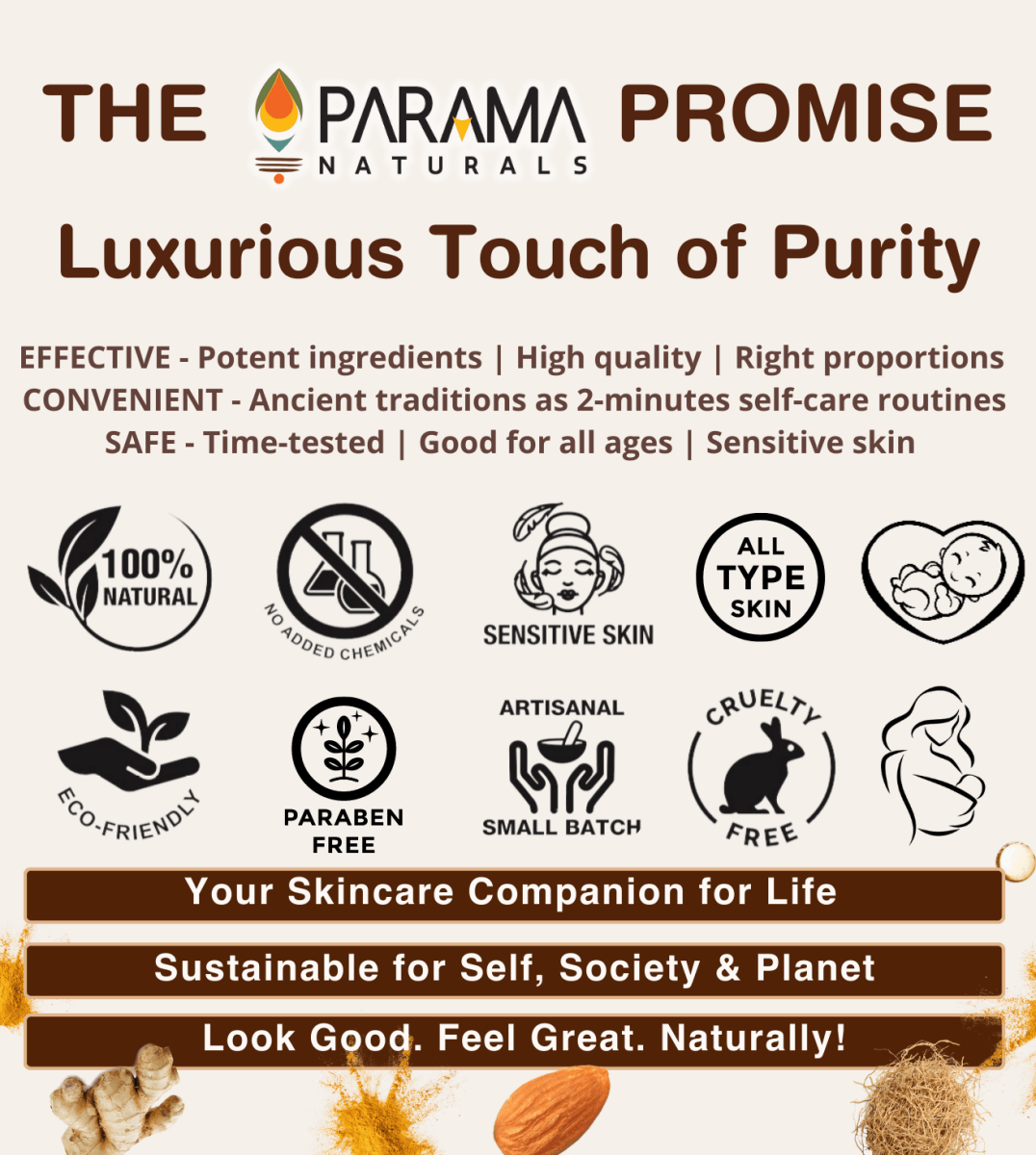 Parama Naturals Lavender-Turmeric Overnight Face Oil