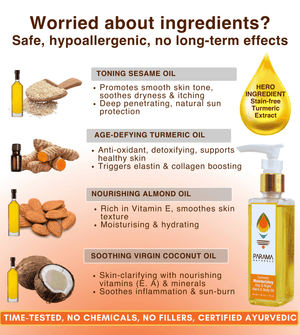 Parama Naturals Moisturizing Face & Body Oil - 41036