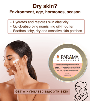Parama Naturals Multipurpose Butter (Lip-Face-Body-Hair)- 31g - 42225