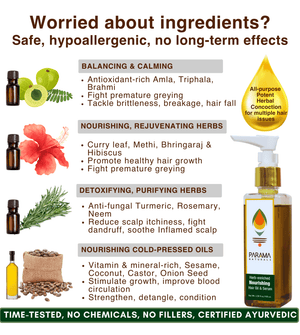 Parama Naturals Nourishing Hair Oil (Serum) - 41116