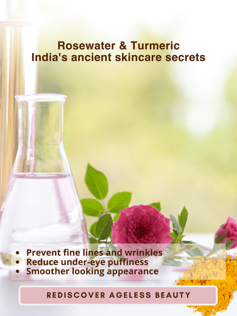 Parama Natural Clarifying and Toning Facial Mist with Turmeric Essential Oil and Pure Chaitri Gulabjal Rosewater- 30ml - 44674