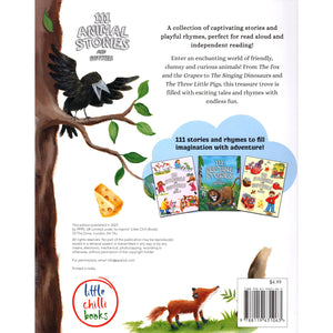 Parragon 111 Animal Stories & Rhymes | The Mom Store - Story Book