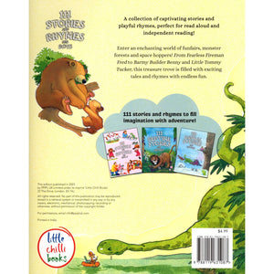 Parragon 111 Stories & Rhymes for Boys | The Mom Store - Story Book