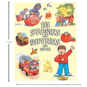 Parragon 111 Stories & Rhymes for Boys | The Mom Store - Story Book
