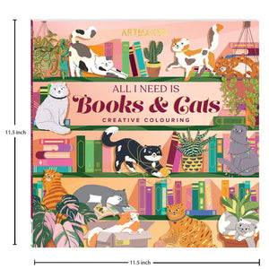 Parragon Art Maker Creative Colouring Books Cats | The Mom Store - Activity Book