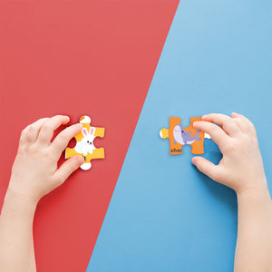 Parragon Building Blocks Floor Puzzle First Animals | The Mom Store - Puzzles
