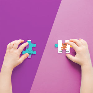 Parragon Building Blocks Floor Puzzle First Words | The Mom Store - Puzzles